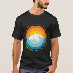 セントジョンユスヴィクルーズベイカナールベイグラフィック Tシャツ