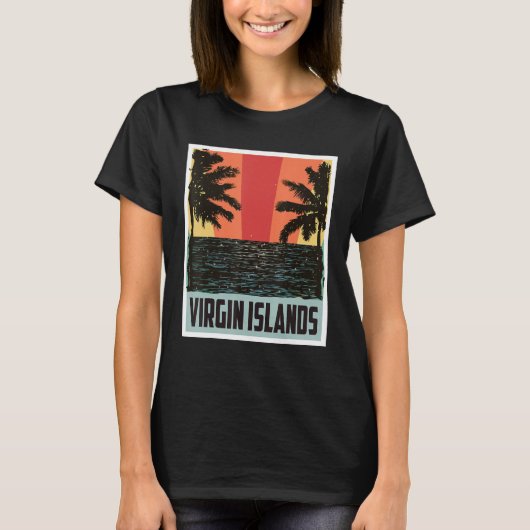 セントジョンヴァージン諸島国立公園ハイキングお土産 Tシャツ (正面)