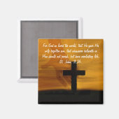 セントジョン3,16.マグネット マグネット (正面/裏面)