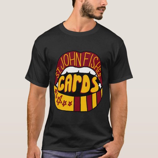 セントジョン・フィッシャー大学 リップ Tシャツ (正面)