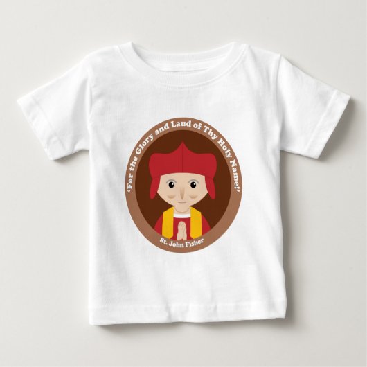 セントジョン・フィッシャー ベビーTシャツ (正面)