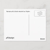 セントジョン（風車） ポストカード (裏面)