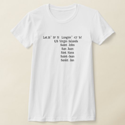 セントジョンTシャツ Tシャツ (レイダウン)