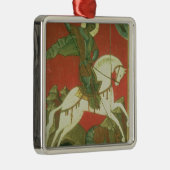 セントジョージおよびドラゴンのアイコン メタルオーナメント (右)