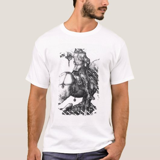セントジョージおよびドラゴン1508年 Tシャツ (正面)