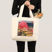 セントジョージおよびドラゴン ラージトートバッグ (正面(商品))