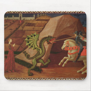 セントジョージおよびドラゴン、c.1439-40 マウスパッド