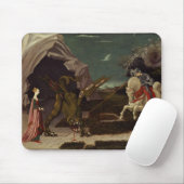 セントジョージおよびドラゴン、c.1470 マウスパッド (マウス)