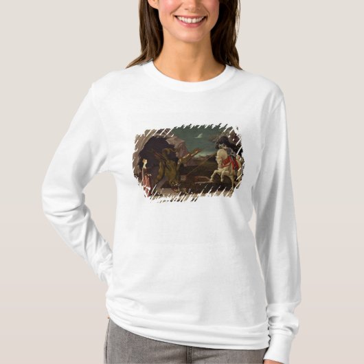 セントジョージおよびドラゴン、c.1470 tシャツ (正面)