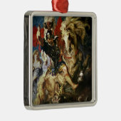 セントジョージおよびドラゴン、c.1606 メタルオーナメント (右)