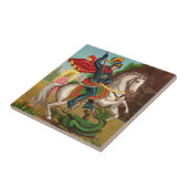 セントジョージがプリンセスを救う タイル (側面)