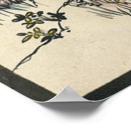 セントジョージとドラゴンによるリトルボーピープ ポスター (角)