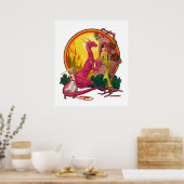 セントジョージとドラゴンポスター ポスター (キッチン)