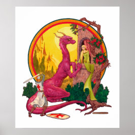 セントジョージとドラゴンポスター ポスター