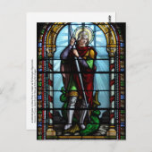 セントジョージとドラゴンポストカード ポストカード (正面/裏面)