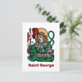 セントジョージとドラゴン（ニュールンベルク）はがき ポストカード (スタンド正面)