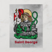 セントジョージとドラゴン（ニュールンベルク）はがき ポストカード (正面)