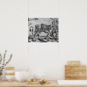 セントジョージとドラゴン ポスター (キッチン)