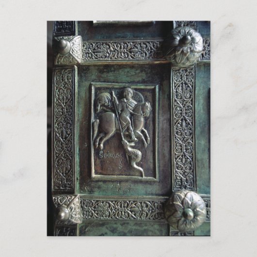 セントジョージとドラゴン ポストカード (正面)