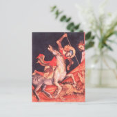 セントジョージとドラゴン ポストカード (スタンド正面)