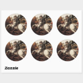 セントジョージとドラゴン ラウンドシール (シート)