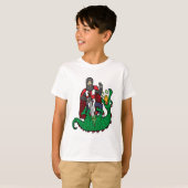 セントジョージとドラゴン Tシャツ (正面フル)