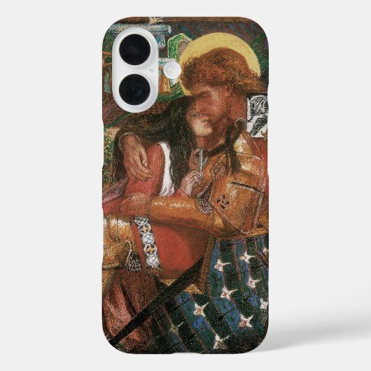 セントジョージとプリンセス・サブラの結婚 by ロセッティ Case-Mate iPhoneケース (裏面)