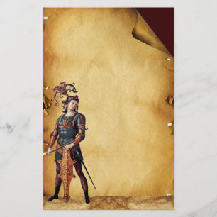 セントジョージのアンティークの羊皮紙 便箋