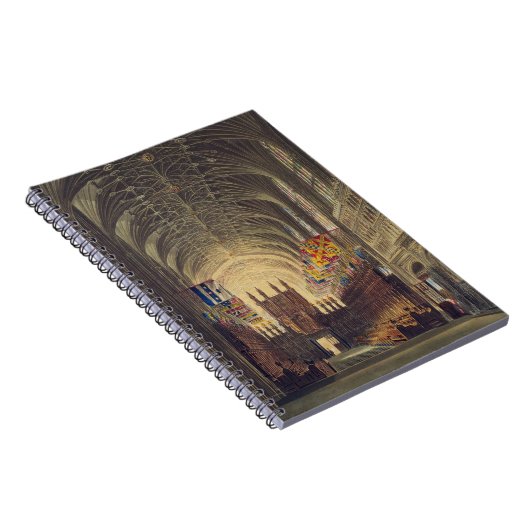 セントジョージのチャペル、Windsorの城、fのインテリア ノートブック (右側)