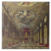 セントジョージのホールの「王室のなResからのWindsorの城、 タイル (正面)