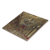 セントジョージのホールの「王室のなResからのWindsorの城、 タイル (側面)