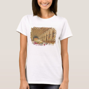 セントジョージのホールのWindsorの城1838年(ついている色 Tシャツ