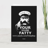 セントジョージのユーモアのあるな日 カード (裏面)