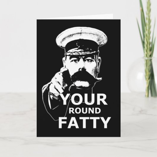 セントジョージのユーモアのあるな日 カード (正面)