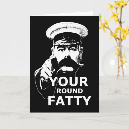 セントジョージのユーモアのあるな日 カード (黄色い花)