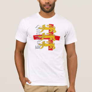 セントジョージの十字の3頭のライオン Tシャツ