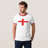 セントジョージの旗のTシャツ Tシャツ (正面フル)