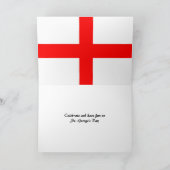 セントジョージの日カード、セントジョージの騎士 カード (内部)