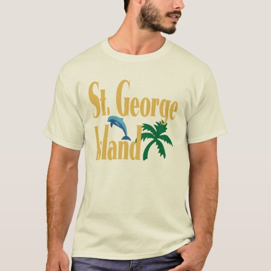 セントジョージアイランドフロリダ Tシャツ (正面)