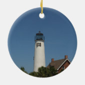 セントジョージアイランドライトハウスオン セラミックオーナメント (裏面)