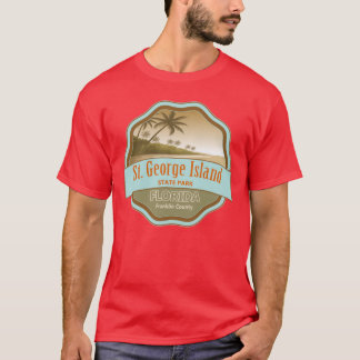 セントジョージアイランド州立公園 フランクリン郡 フロリダ州 Tシャツ