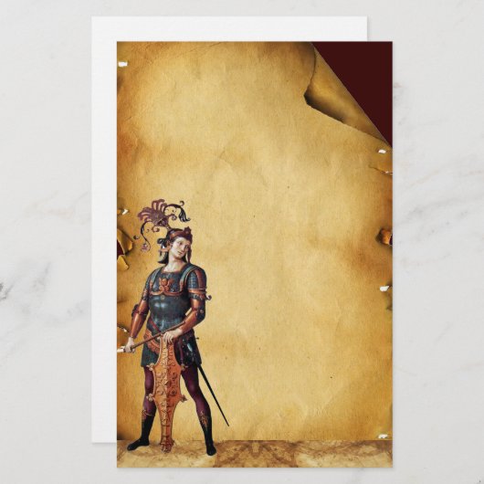 セントジョージアンティーク羊飼い 便箋 (正面/裏面)