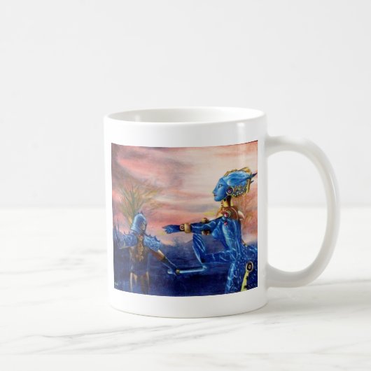 セントジョージアンドエイリアンドラゴン コーヒーマグカップ (右)