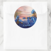 セントジョージアンドエイリアンドラゴン ラウンドシール (バッグ)