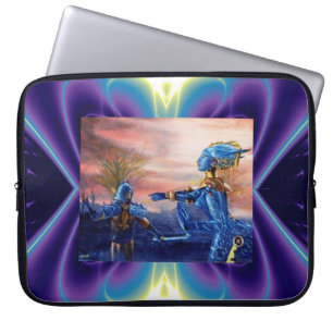 セントジョージアンドエイリアンドラゴン ラップトップスリーブ