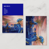 セントジョージアンドエイリアンドラゴン 名刺 (正面/裏面)