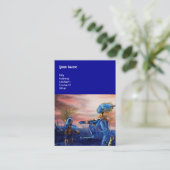 セントジョージアンドエイリアンドラゴン 名刺 (スタンド正面)