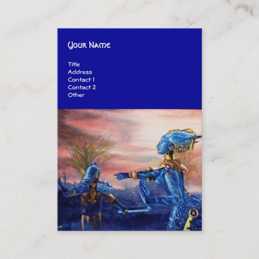 セントジョージアンドエイリアンドラゴン 名刺 (正面)