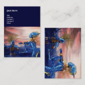 セントジョージアンドエイリアンドラゴン 名刺 (正面/裏面)