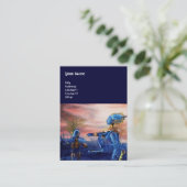 セントジョージアンドエイリアンドラゴン 名刺 (スタンド正面)